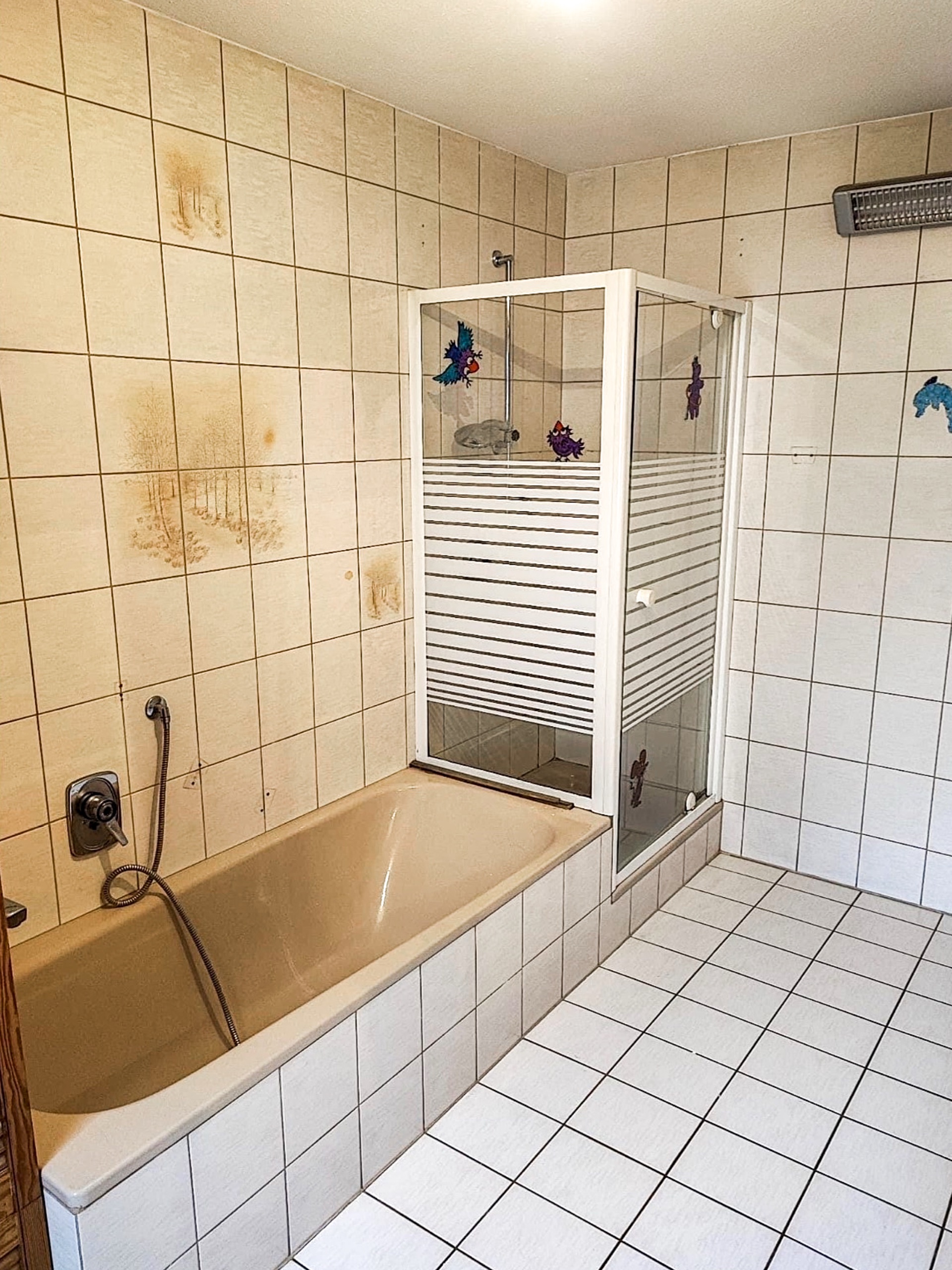 Vorher: Bedruckbares Paneel